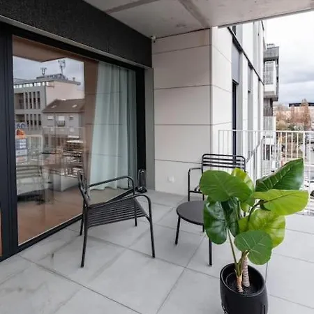 Henry's Appt With A Private 414 - Shared Kitchen Luxembourg By